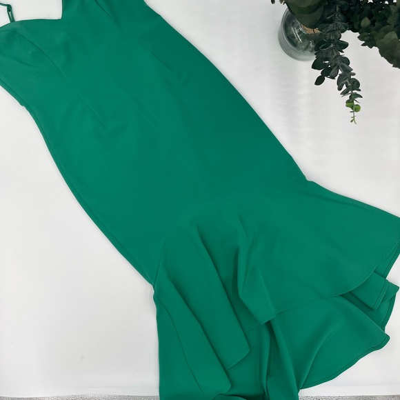 Bardot Women's Spaghetti Strap Hi-Low Mermaid Dress Size 8 - Picture 4 of 5